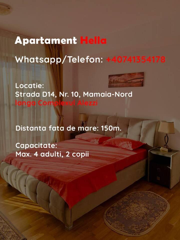 Hella Apartament Mamaia-Nord Năvodari Kültér fotó
